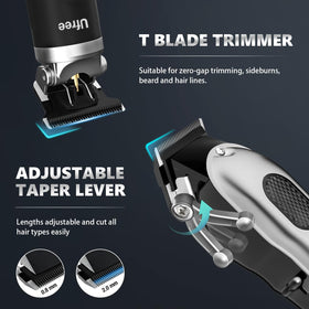 Ufree cordless clipper and precision detailer side view