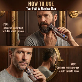 Ufree Foil Shaver and Beard Trimmer Set packaging