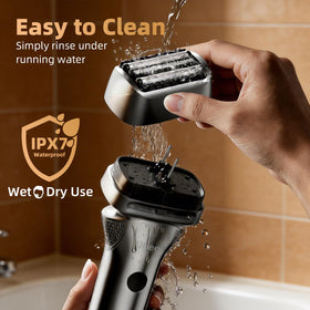 Ufree Foil Shaver in charging position