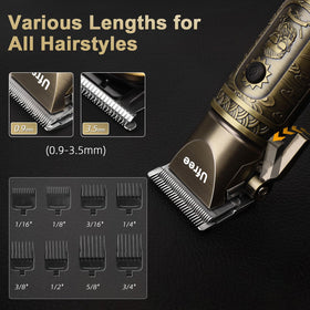 Ufree Hair Clippers ergonomic design for comfortable grip