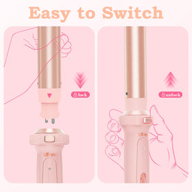 Ufree hair straightener included in the curling iron set