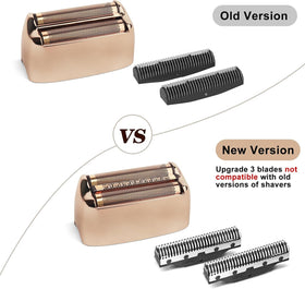 Ufree Replacement Foil and Cutter front view showing 3 blade design