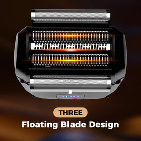 Ufree trimmer set displayed with all heads