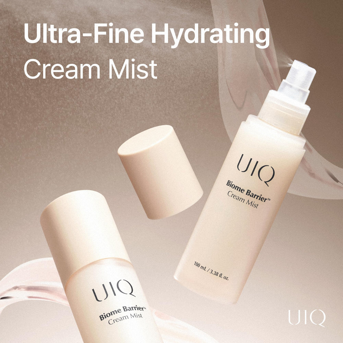 UIQ Biome Barrier Cream Mist 100ml back view