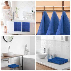 UJFQBH African Bath Sponge Blue with other colours