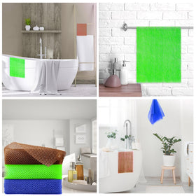 UJFQBH African Bath Sponge packaging with product details