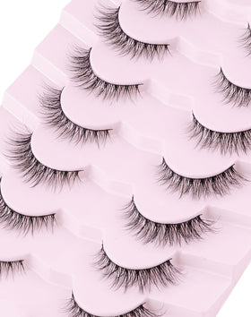Ukrizi Natural Lashes in various styles and lengths