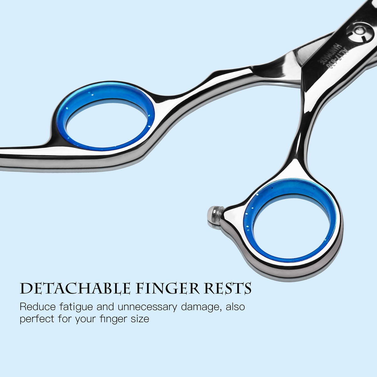 ULG hair cutting scissors and thinning shears kit packaging