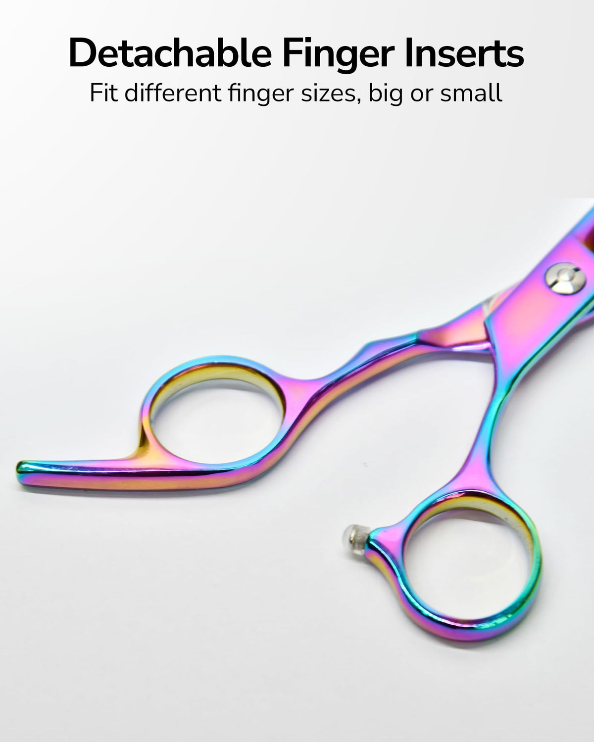 ULG hair scissors kit packaging with scissors and shears