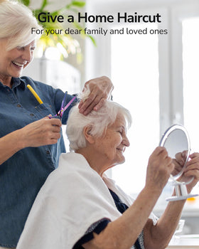 ULG Hair Thinning Scissors with ergonomic offset grip
