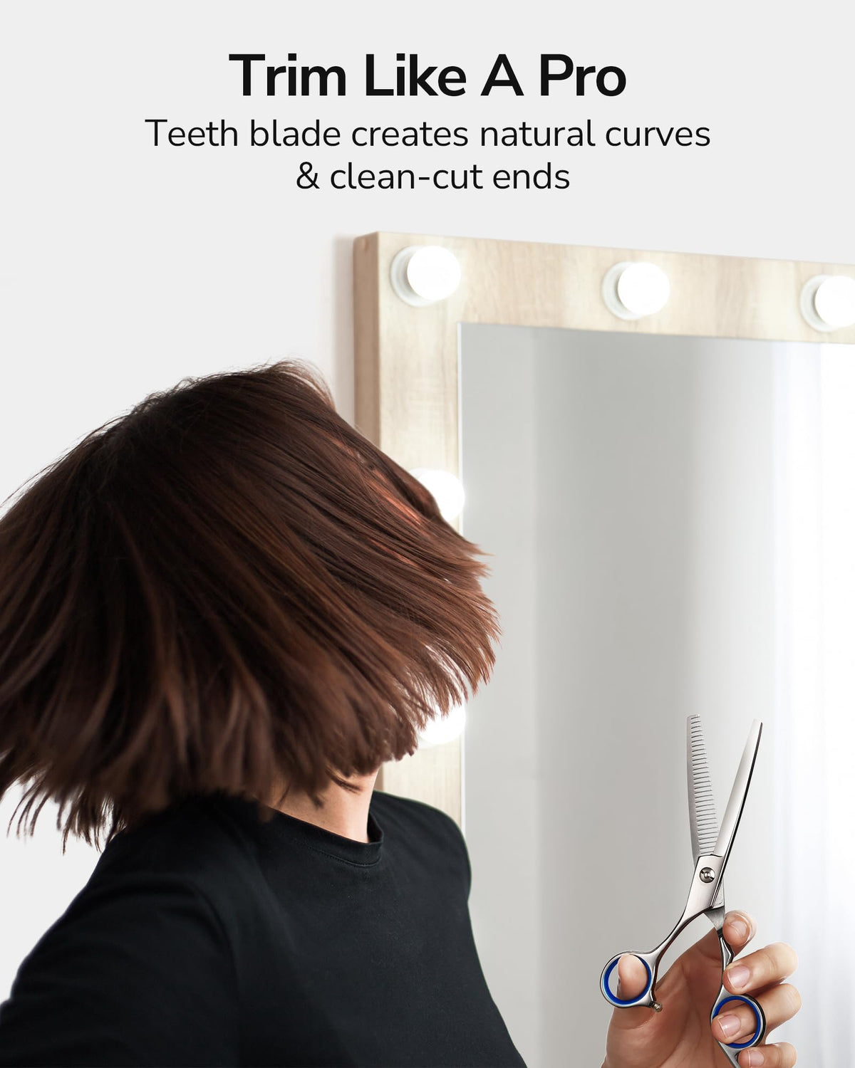 ULG Left-Handed Hair Thinning Scissors packaging