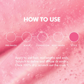 Umberto Giannini Curl Jelly 200ml product texture close-up