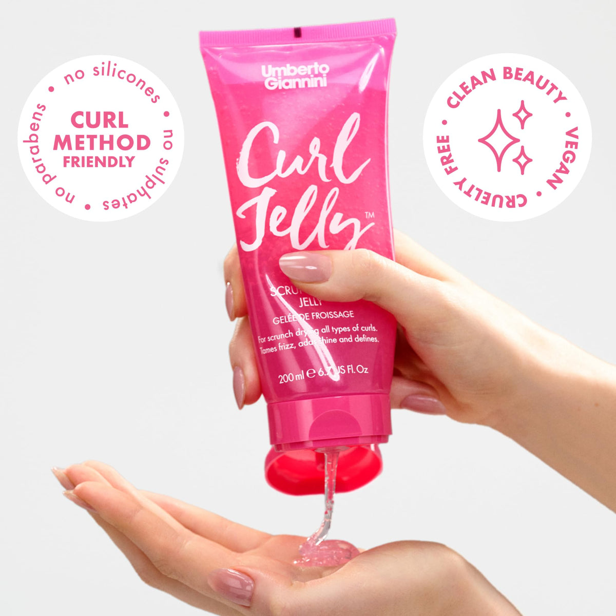 Umberto Giannini Curl Jelly packaging side view