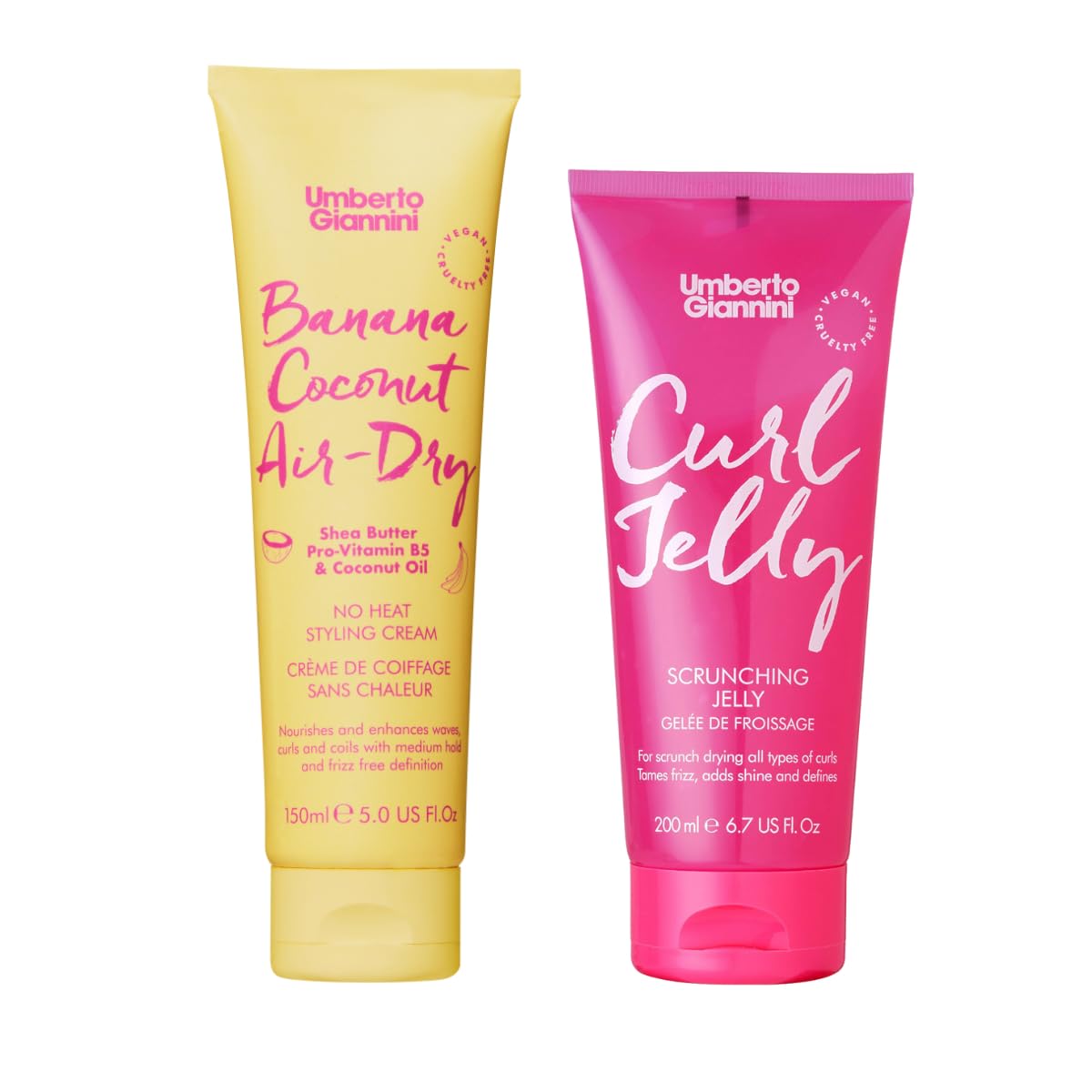 Umberto Giannini Curl Type 2 Styling Duo packaging front view