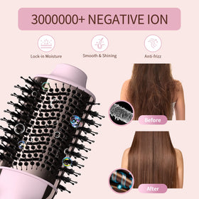 Umeely Hair Dryer Brush close-up of barrel