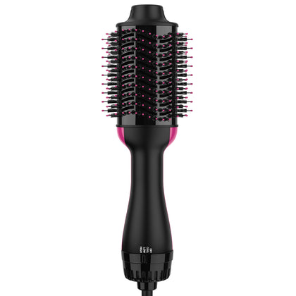Umeely Hair Dryer Brush front view with ceramic barrel