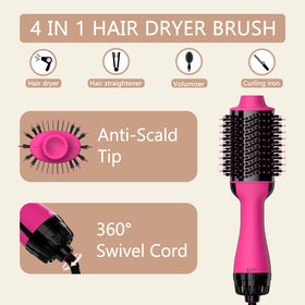 Umeely Hair Dryer Brush packaging display