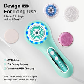 Umickoo Electric Facial Cleansing Brush packaging with product details