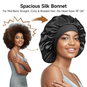Umisleep Silk Lined Bonnet packaging with elegant design