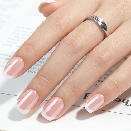 UNA GELLA 32Pcs Soft Gel Press on Nails kit front view