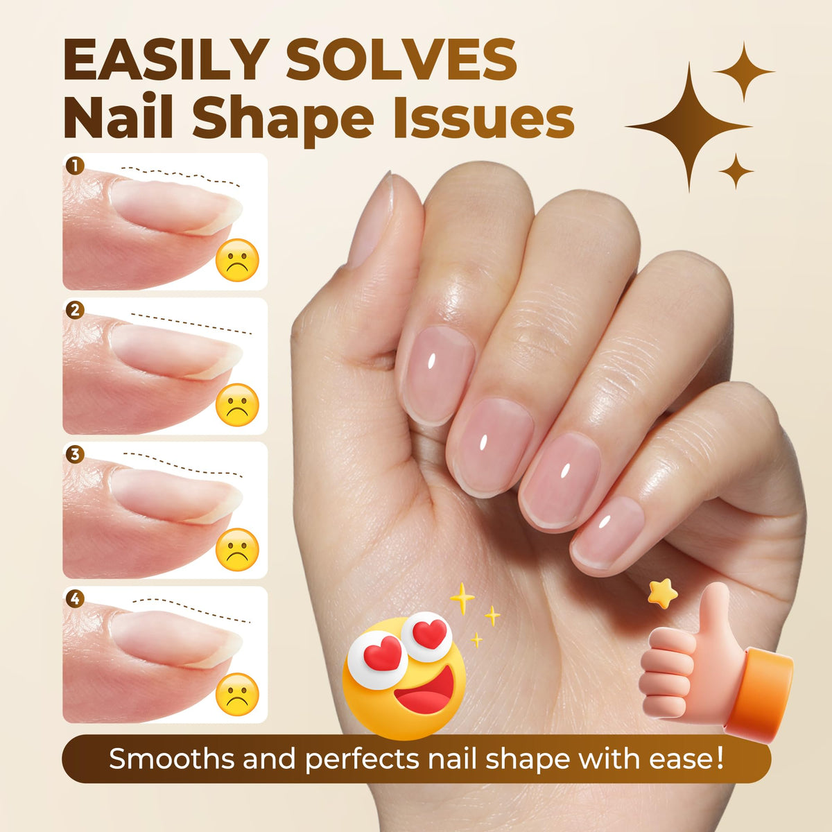UNA GELLA Gel Nail Glue 10ml on a nail art table