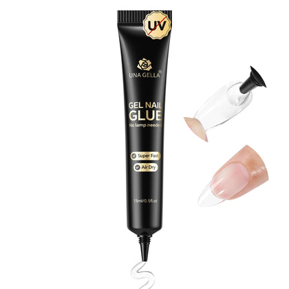 UNA GELLA Gel Nail Glue 15ml front view