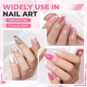 UNA GELLA nail glue bottle with squeeze design