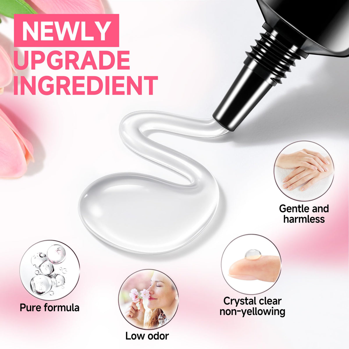 UNA GELLA Nail Glue kit packaging