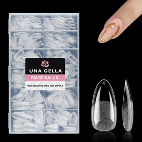 UNA GELLA nail tips in various angles