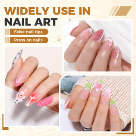 UNA GELLA Super Nail Glue in a compact size with glue opener