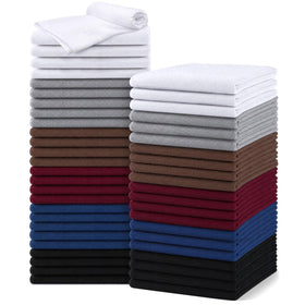 UNIMADE Salon Towels 48 Pack assorted colours front view