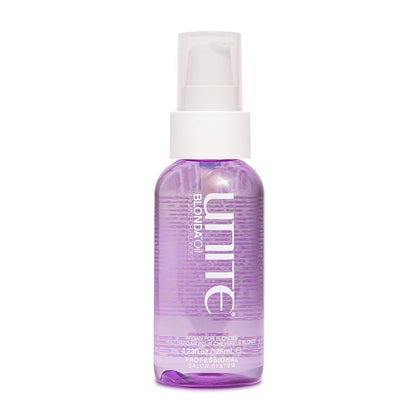 UNITE Hair BLONDA Oil 4.23 fl oz front view with clear bottle