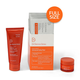 Universal Daily Peel step 1 and step 2 packaging