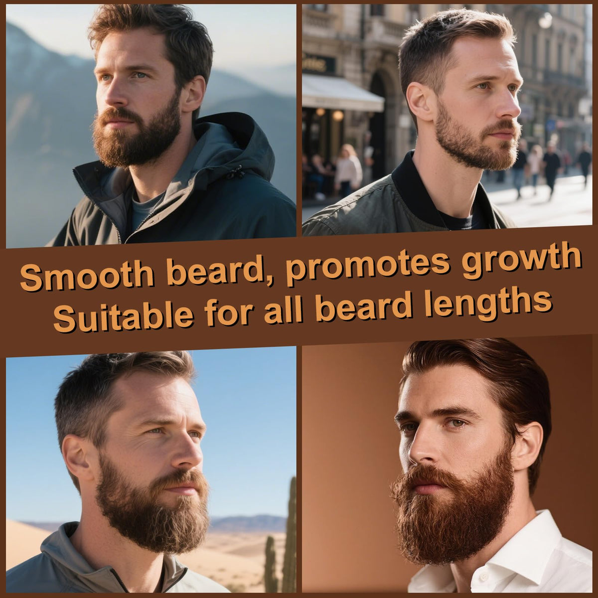 Unscented beard oil bottle from XIKEZAN