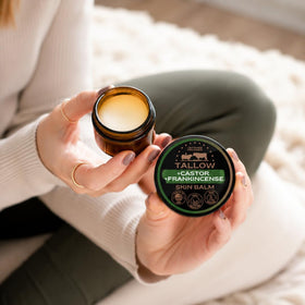 Untamed Organics Beef Tallow Balm packaging details