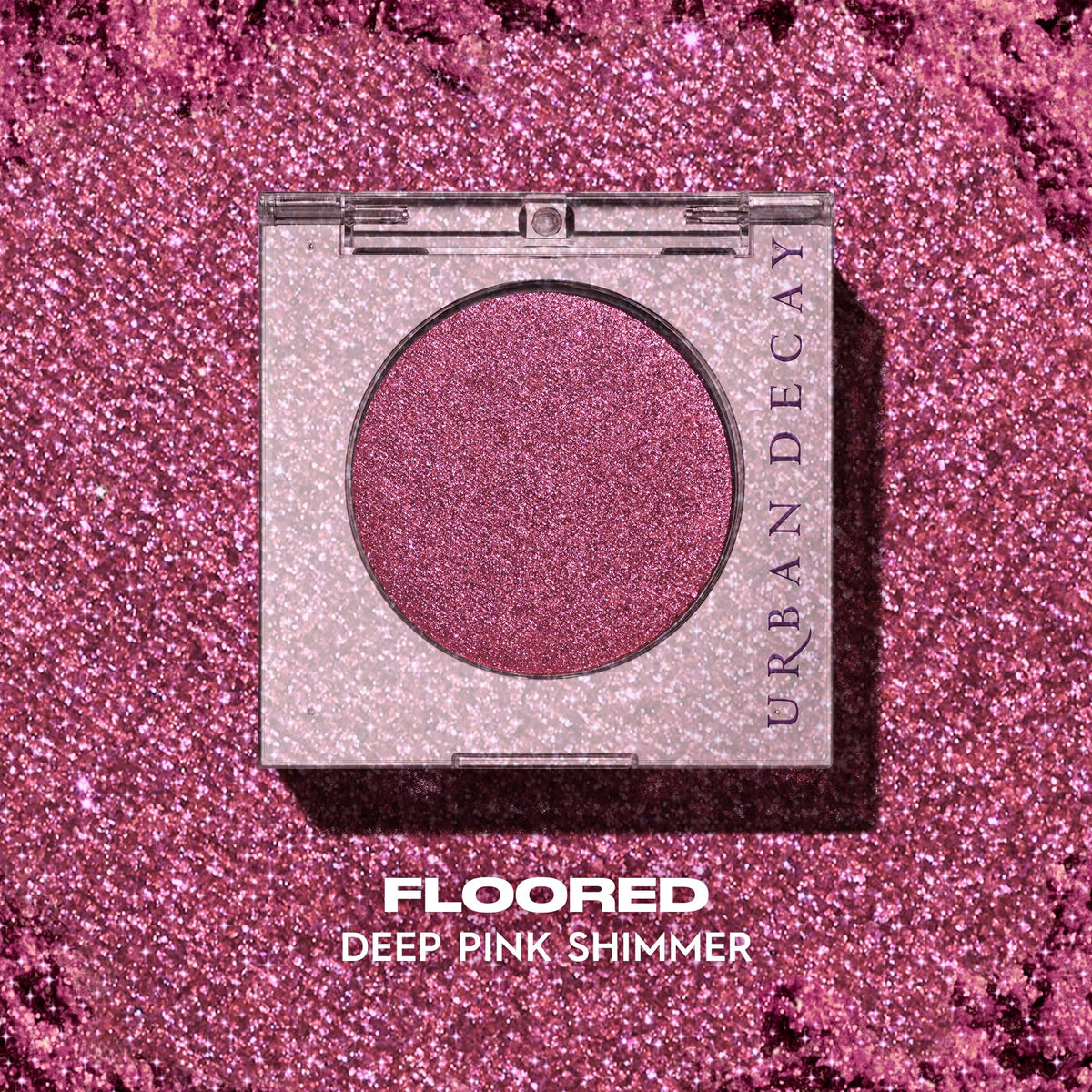 URBAN DECAY 24/7 Eyeshadow Deep Pink Shimmer swatch