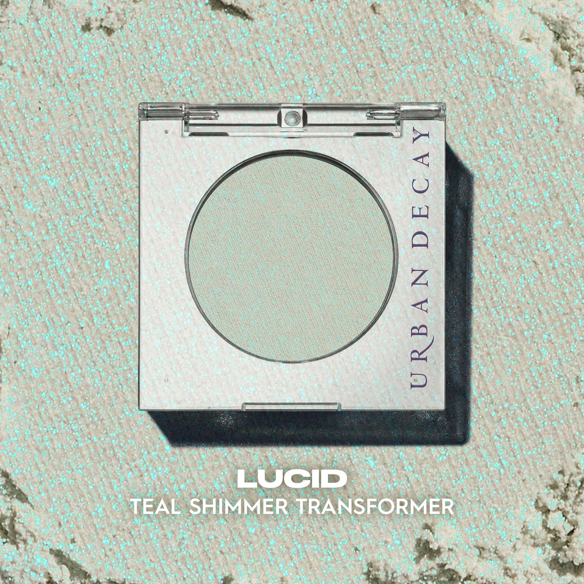 URBAN DECAY 24/7 Eyeshadow Teal Shimmer swatch on skin