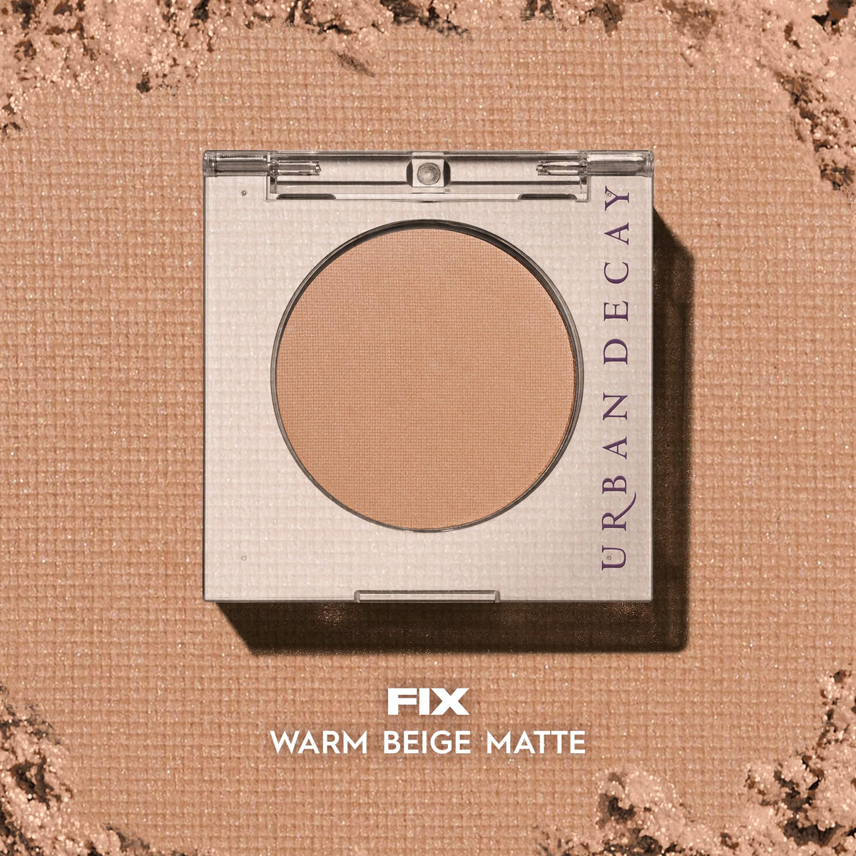 URBAN DECAY 24/7 Eyeshadow Warm Beige Matte Shadow close-up