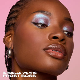 URBAN DECAY 24/7 Glaze On Duochrome Eyeshadow Blue Lavender with other shades