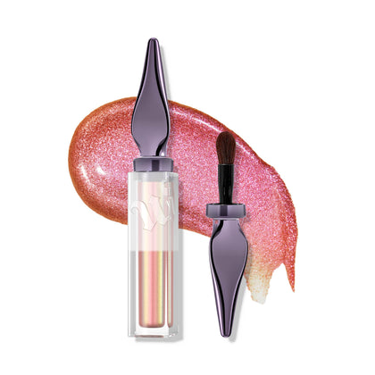 URBAN DECAY 24/7 Glaze On Duochrome Eyeshadow Pink Gold front view