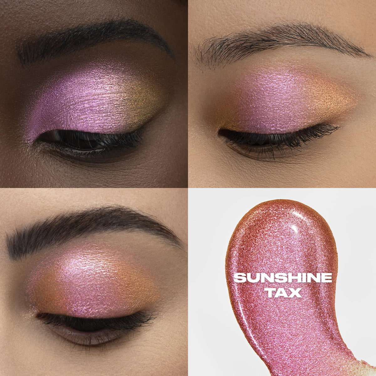 URBAN DECAY 24/7 Glaze On Duochrome Eyeshadow Pink Gold packaging