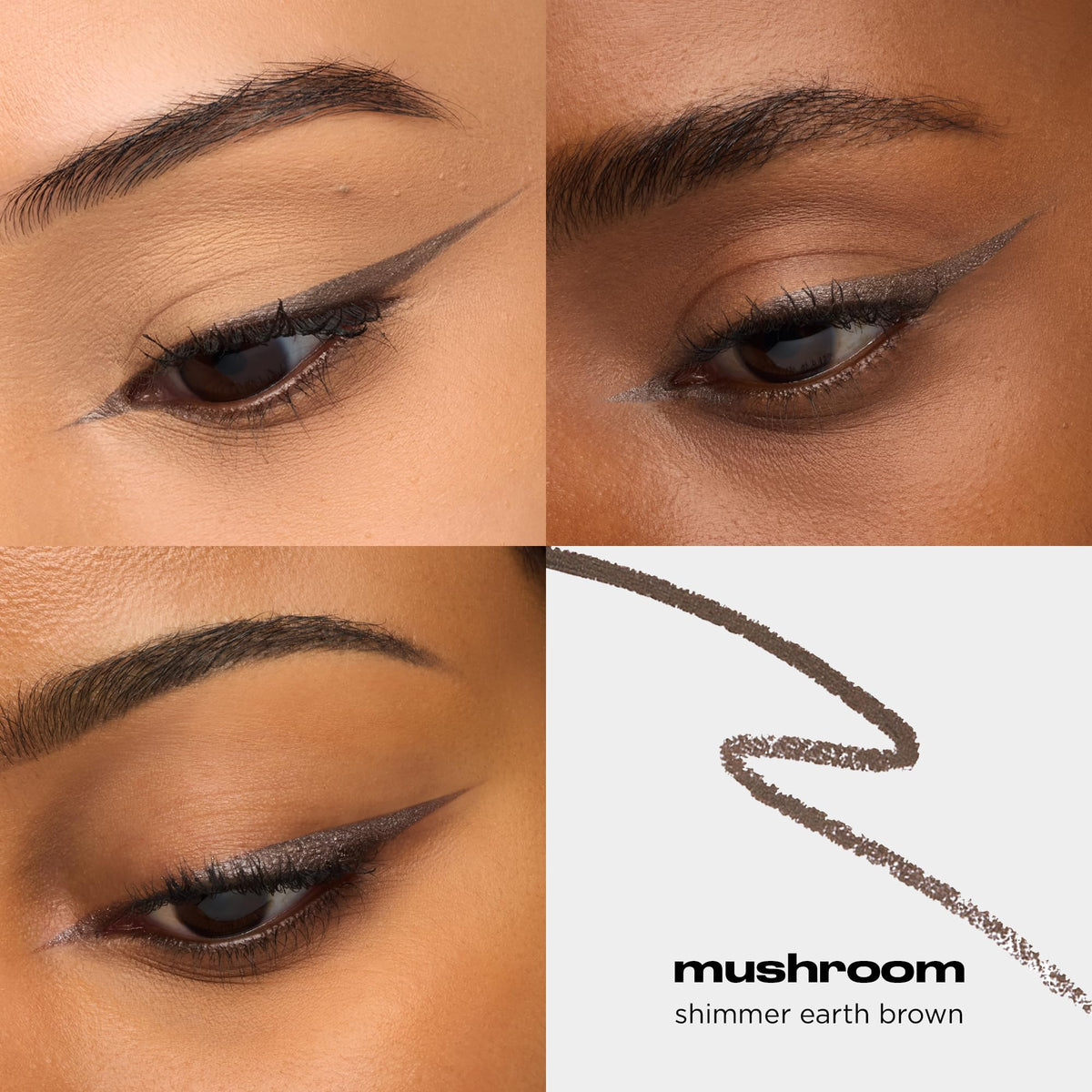URBAN DECAY 24/7 Glide-On Eyeliner Pencil showing metallic taupe-pewter colour