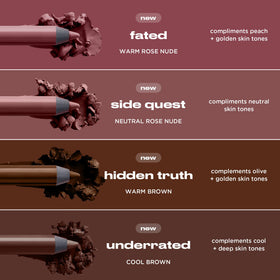 URBAN DECAY 24/7 Glide-On Lip Liner with lipstick