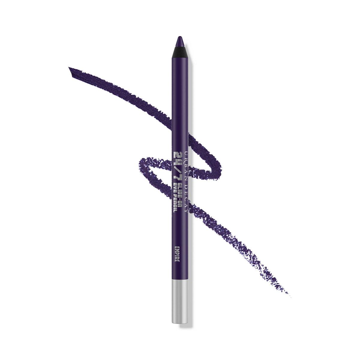 URBAN DECAY 24/7 Glide-On Waterproof Dark Purple Eyeliner Pencil front view