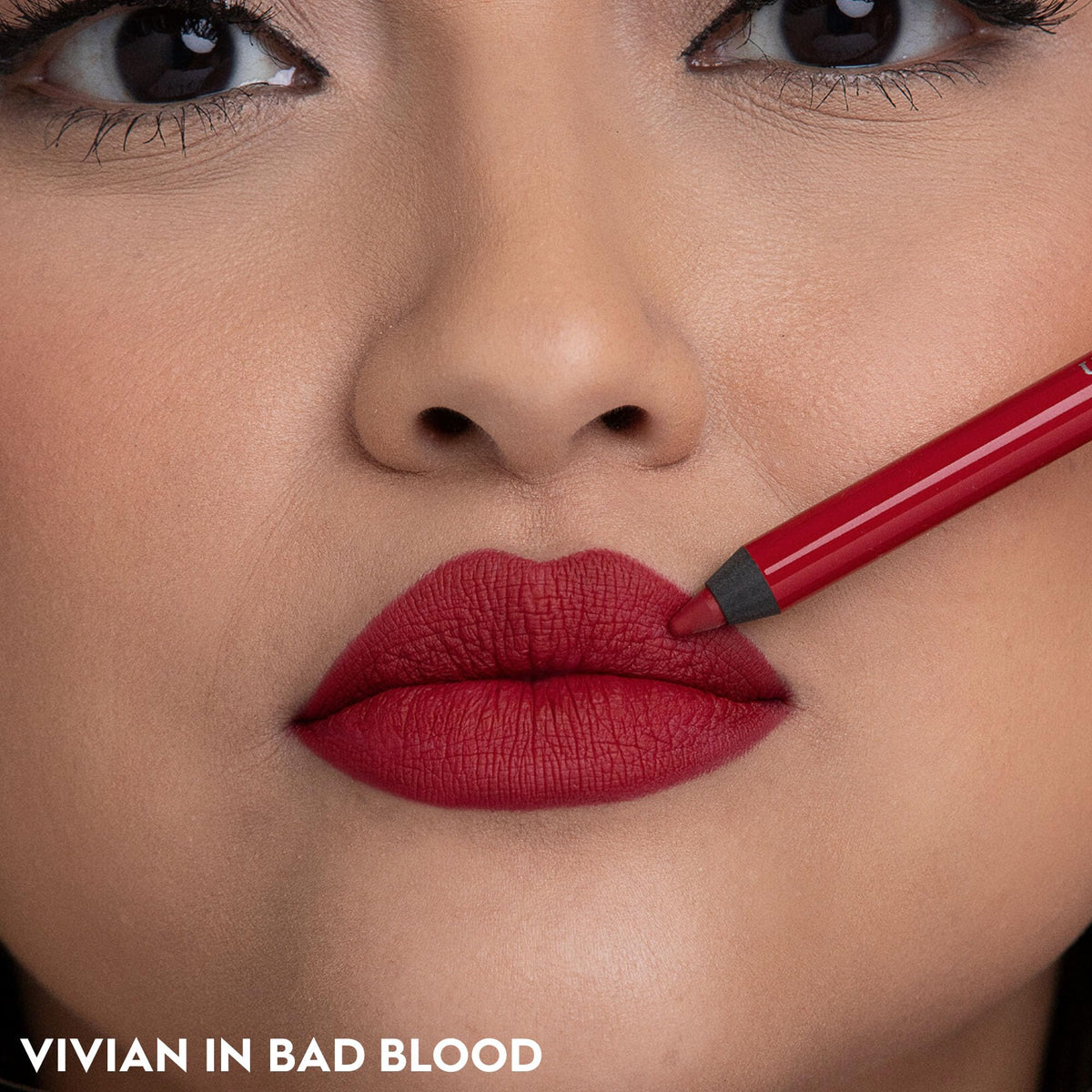 URBAN DECAY 24/7 Glide-On Waterproof Lipliner Deep Red swatch