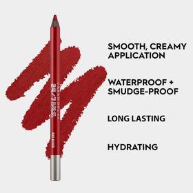 URBAN DECAY 24/7 Glide-On Waterproof Lipliner Deep Red tip close-up