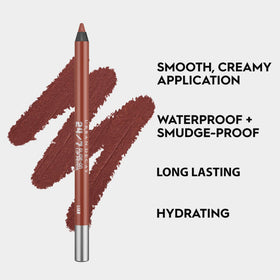 URBAN DECAY 24/7 Glide-On Waterproof Lipliner Liar swatch on skin