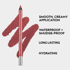 URBAN DECAY 24/7 Glide-On Waterproof Lipliner Mauve Pink swatch