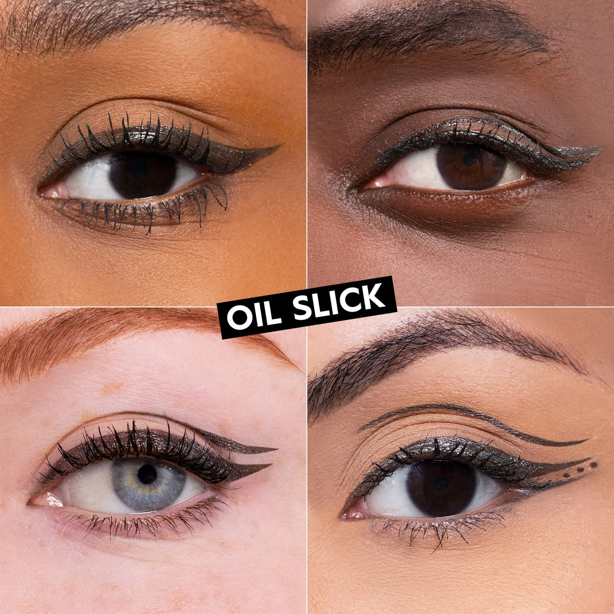 URBAN DECAY 24/7 Inks Liquid Eyeliner Gunmetal Gray tip close-up