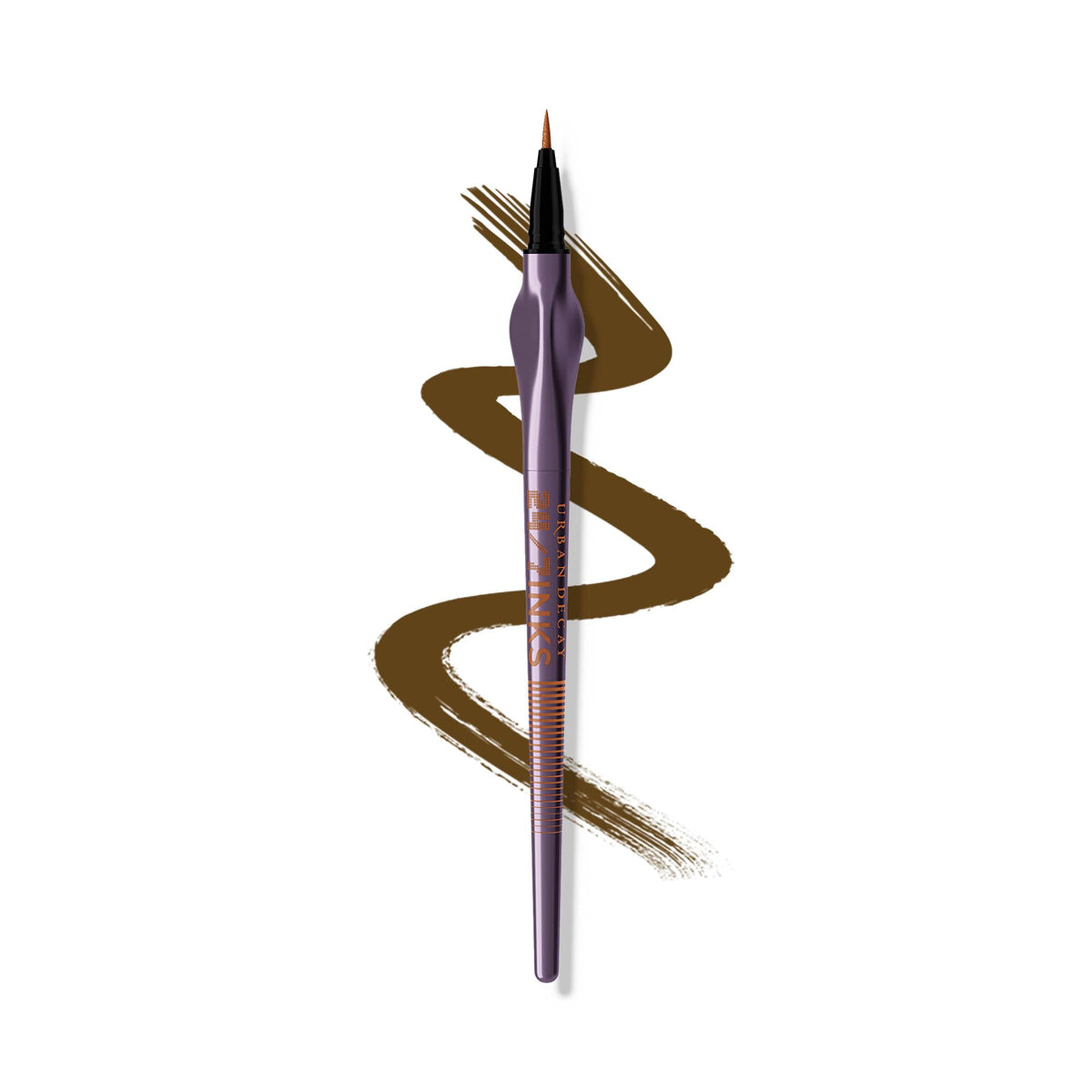 URBAN DECAY 24/7 Inks Liquid Matte Eyeliner Pen in Dark Brown, front view